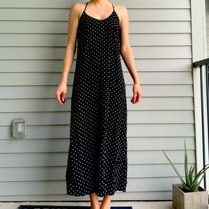 OLD NAVY Adjustable Strap Cross Back Maxi Dress